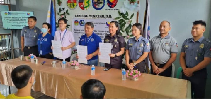 TESDA Tarlac Partners with Camiling Municipal Jail to Expand Skills Training for PDLs
